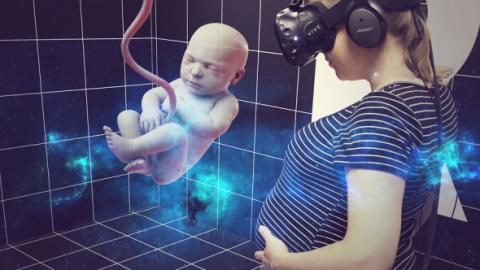 Előttünk fog lebegni a meg nem született babánk – Így lehet megnézni a babát virtuális valóságban